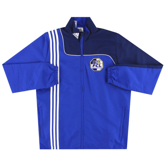 2010-11 FC Luzern adidas Track Jacket XL.Boys