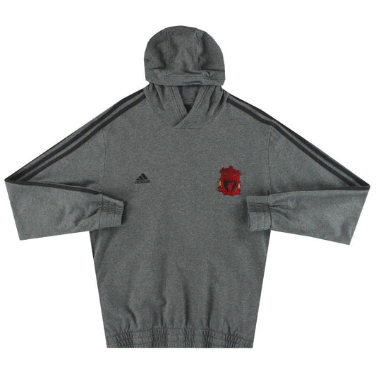 2010-11 Liverpool adidas Hoodie L
