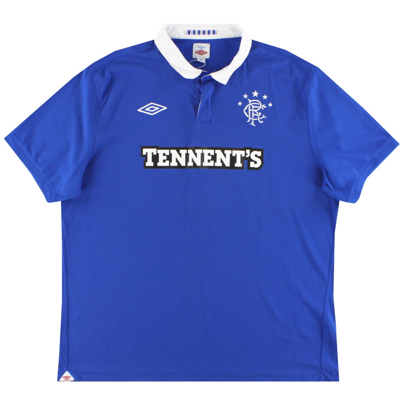 2010-11 Rangers Umbro Home Shirt L