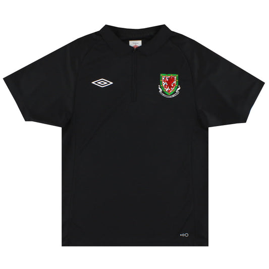 2010-12 Wales Umbro 1/4 Zip Top S