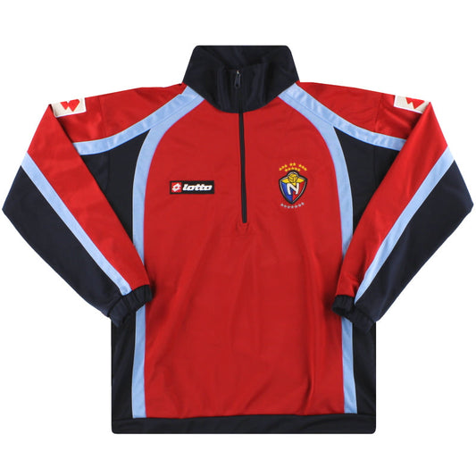 2010 El Nacional Lotto 1/2 Zip Track Top S