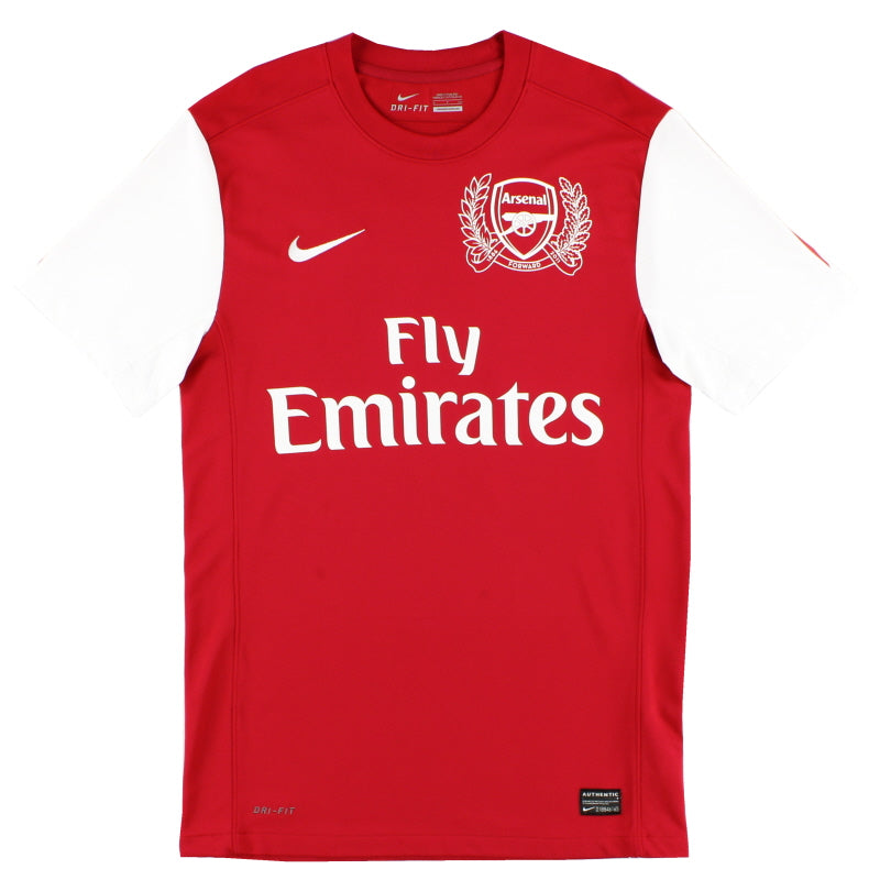 2011-12 Arsenal Nike '125th Anniversary' Home Shirt L