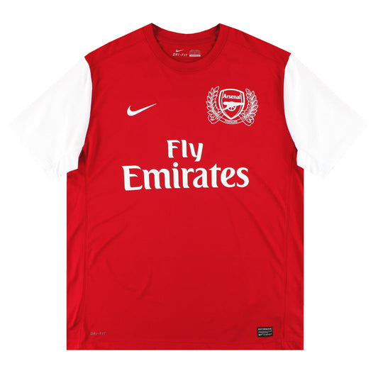 2011-12 Arsenal Nike '125th Anniversary' Home Shirt M