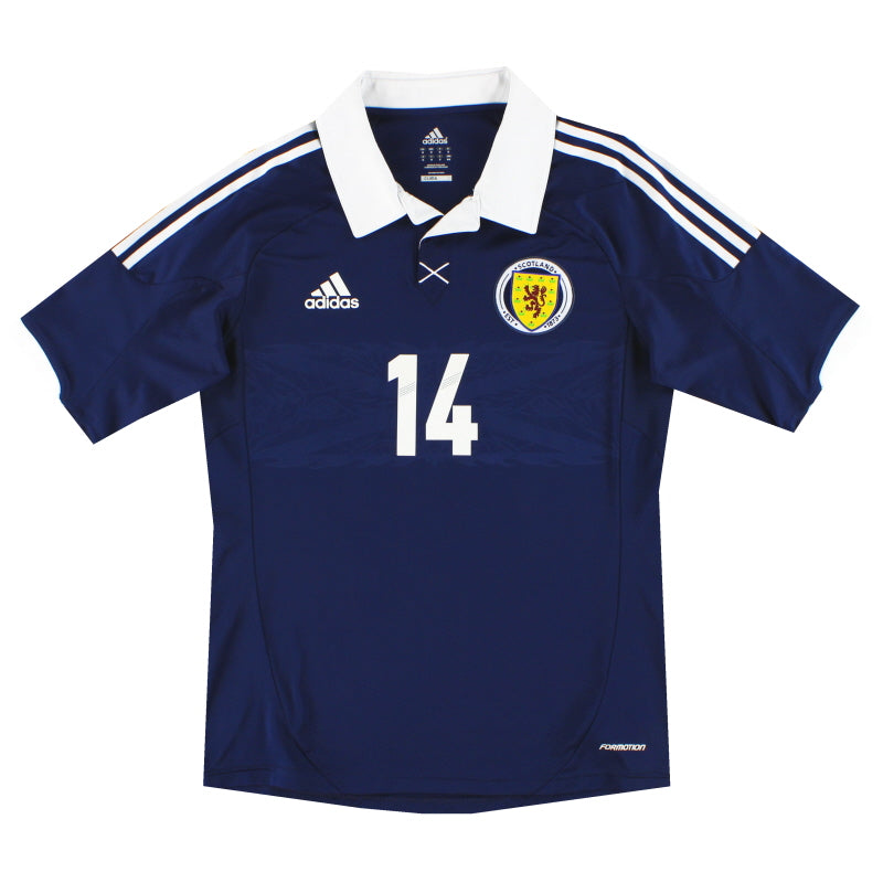 2011-13 Scotland adidas Player Issue Home Shirt *As New* M