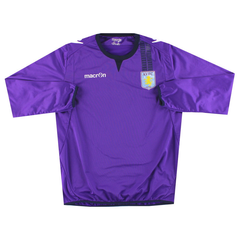 2012-13 Aston Villa Macron Training Sweatshirt XL