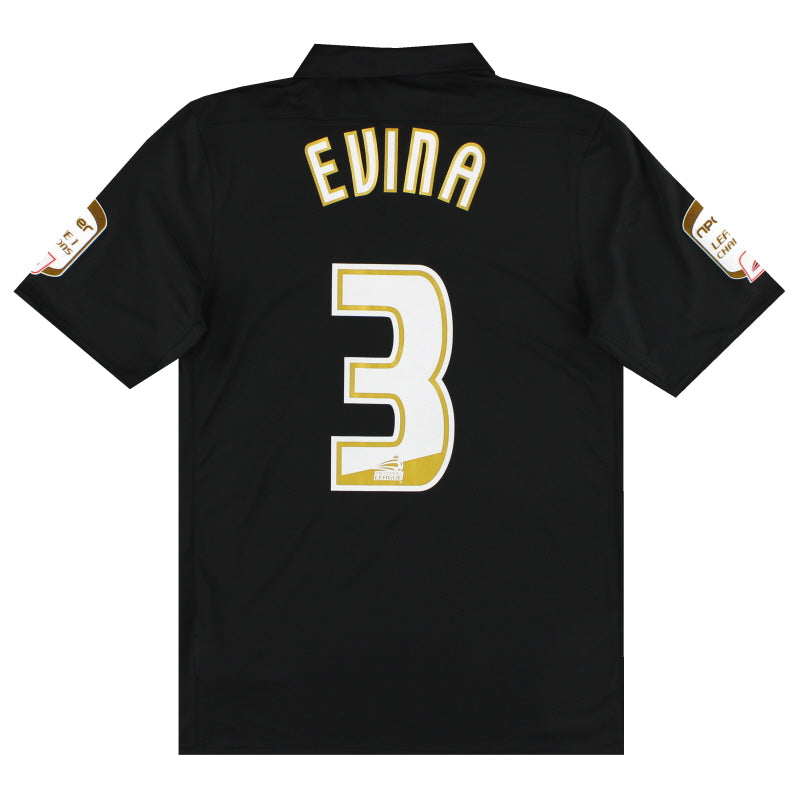 2012-13 Charlton Nike Match Issue Away Shirt Evina #3 S