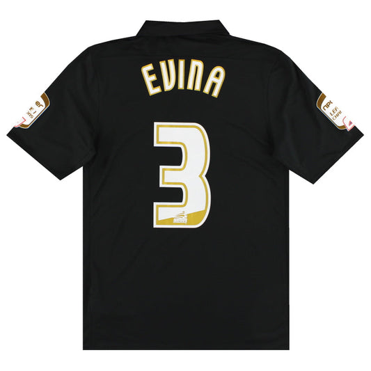 2012-13 Charlton Nike Match Issue Away Shirt Evina #3 S