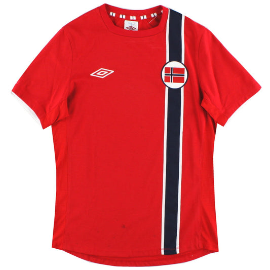 2012-13 Norway Umbro Home Shirt Womens 14 M