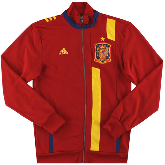 2012-13 Spain adidas Anthem Track Jacket *Mint* S