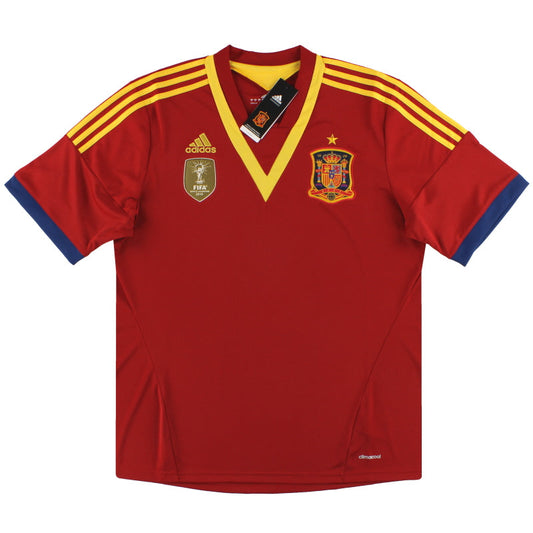 2012-13 Spain adidas Home Shirt *w/tags* S