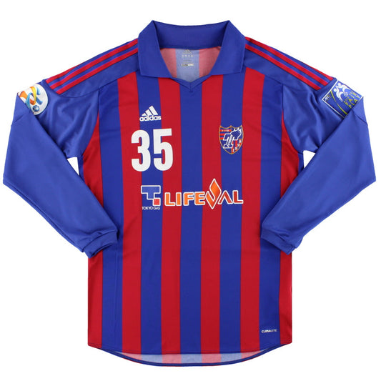 2012 FC Tokyo adidas Match Issue ACL Home Shirt Shimoda #35 L/S L