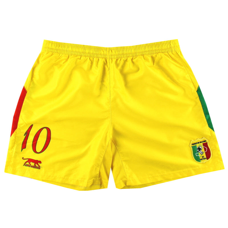 2012 Mali Airness Player Issue Home Shorts #10 XL