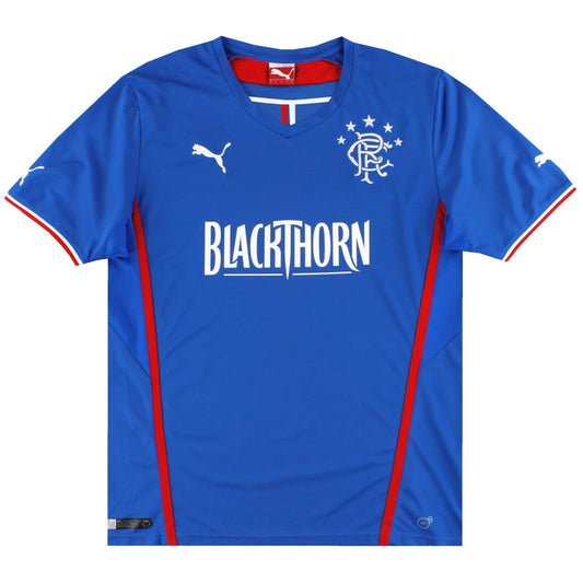 2013-14 Rangers Puma Home Shirt *Mint* XXL