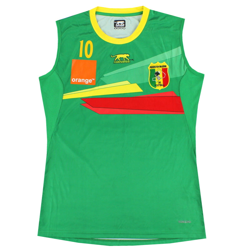 2013 Mali Airness Player Issue Training Vest #10 L