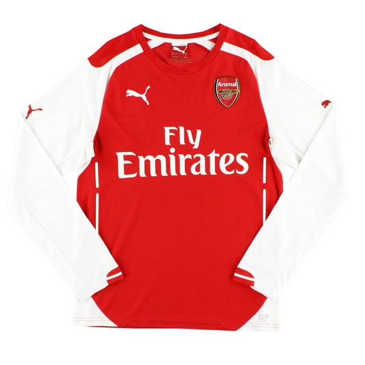 2014-15 Arsenal Puma Home Shirt L/S S