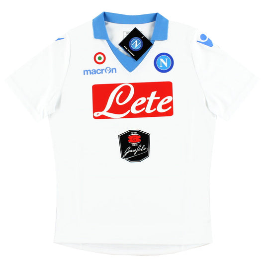 2014-15 Napoli Macron Basic Third Shirt *BNIB* XS