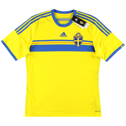 2014-15 Sweden adidas Home Shirt *w/tags* XL