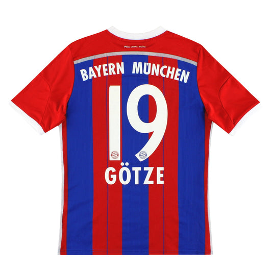 2014-15 Bayern Munich Home Shirt Gotze #19 XL.Boys