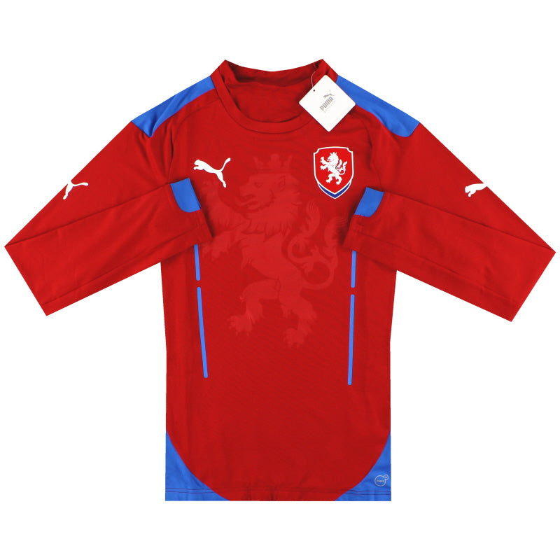 2014 Czech Republic Puma Authentic Home Shirt L/S *w/tags* M