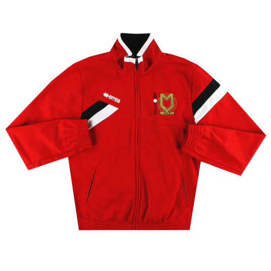 2015-16 MK Dons Errea Track Jacket S
