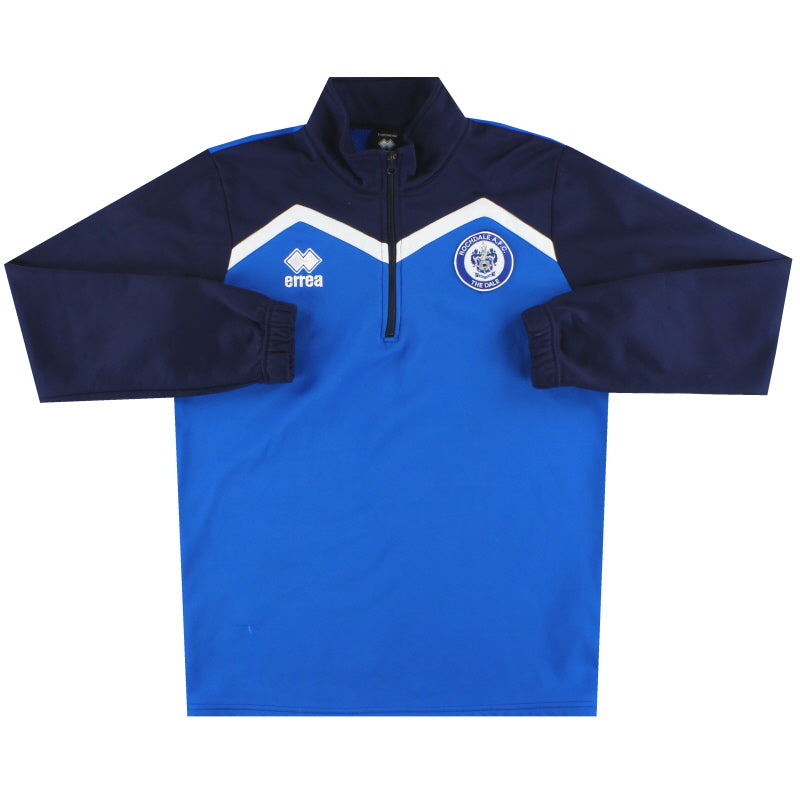 2015-16 Rochdale Errea 1/4 Zip Training Top M