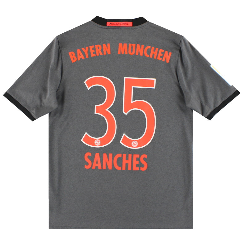 2016-17 Bayern Munich adidas Away Shirt Sanches #35 XL.Boys