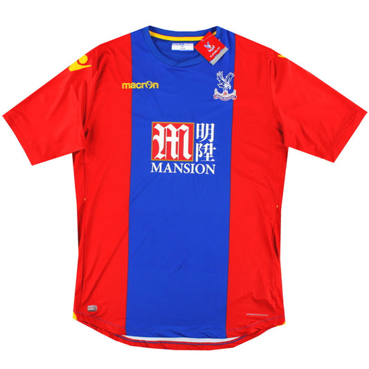 2016-17 Crystal Palace Macron Player Issue Body Fit Home Shirt *BNIB* XXXL