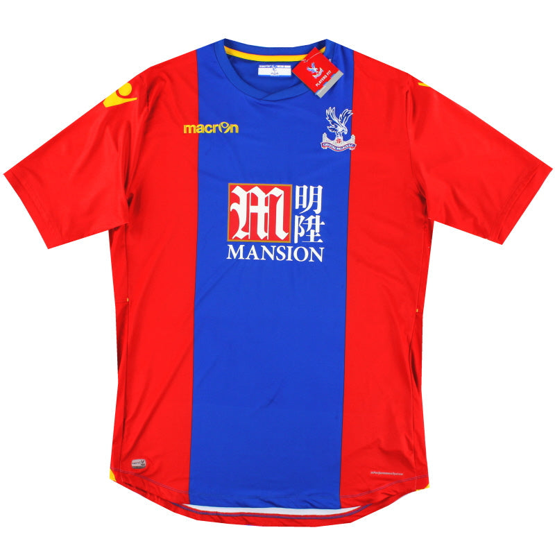 2016-17 Crystal Palace Macron Player Issue Body Fit Home Shirt *BNIB* 4XL