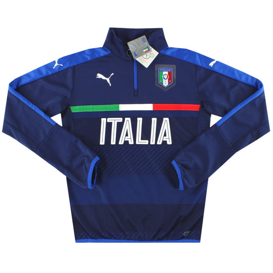2016-17 Italy Puma 1/4 Zip Training Top *BNIB* XS