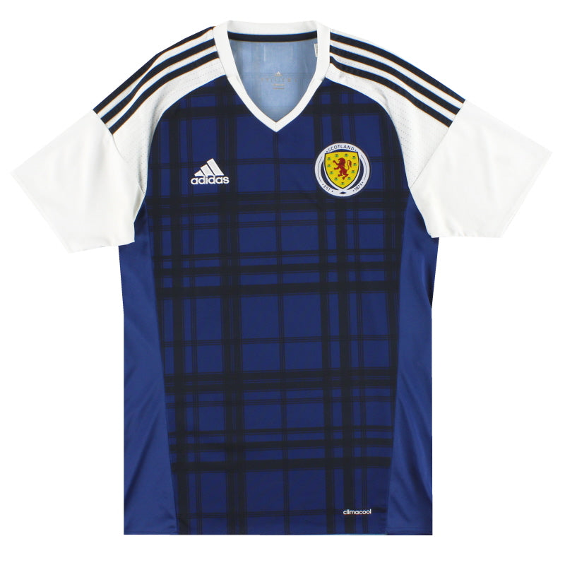 2016-17 Scotland adidas Home Shirt XXL