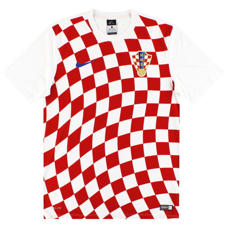 2016-18 Croatia Nike Basic Home Shirt *As New* S
