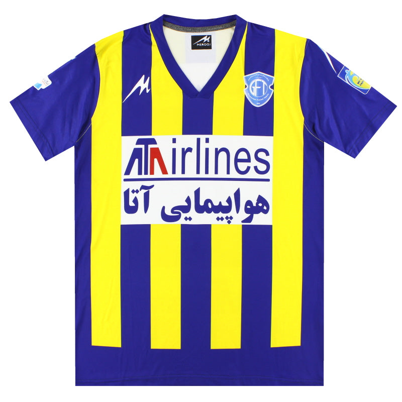 2017-18 Gostaresh Foulad Player Issue Home Shirt #8 *As New* M