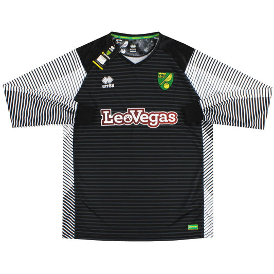 2017-18 Norwich City Errea Away Shirt *w/tags* L/S 4XL
