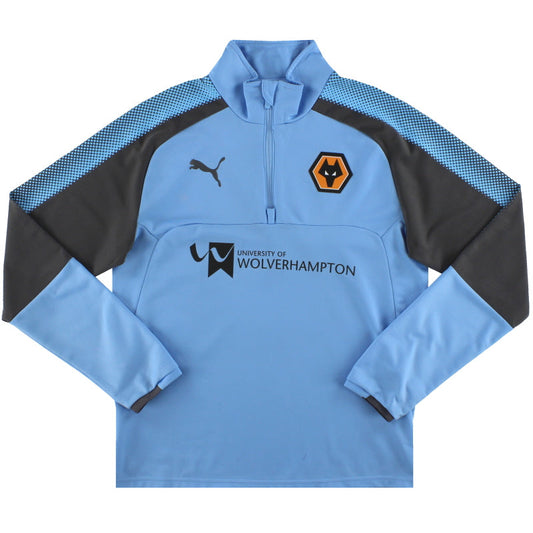2017-18 Wolves Puma 1/4 Zip Track Top S