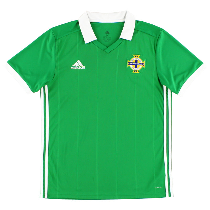 2017-19 Northern Ireland adidas Home Shirt L