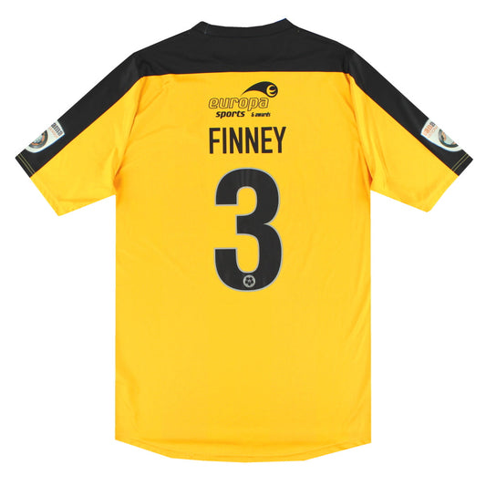 2017-19 Maidstone United Macron Match Issue Home Shirt Finney #3 XL