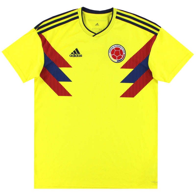 2018-19 Colombia adidas Home Shirt L.Boys