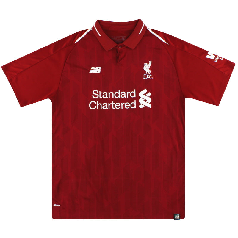 2018-19 Liverpool New Balance Home Shirt S