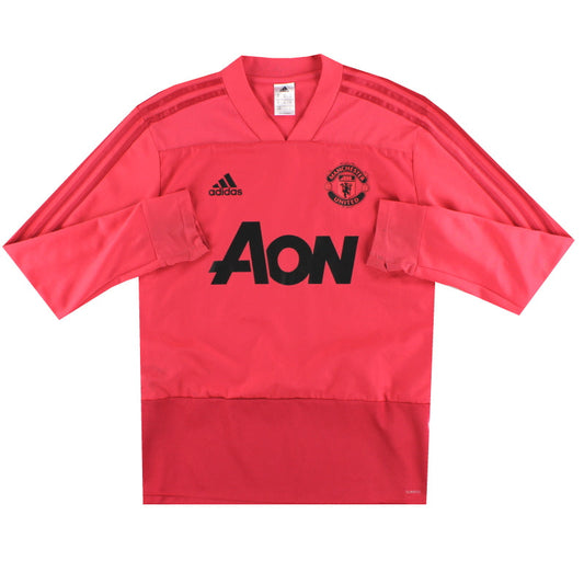 2018-19 Manchester United adidas Player Issue Training Top M