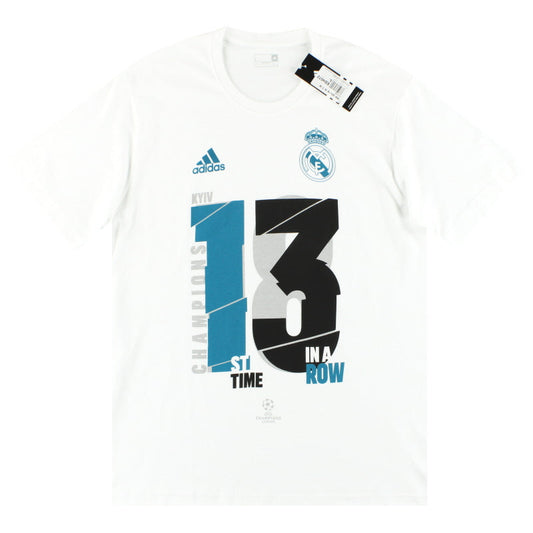 2018 Real Madrid adidas 13th Winners" Tee *BNIB* " S