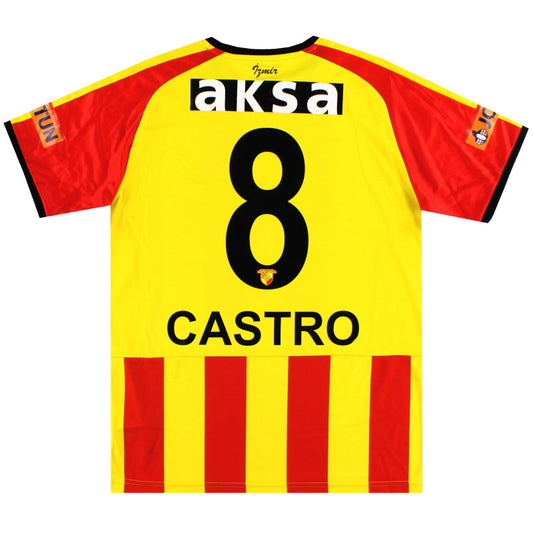2019-20 Goztepe Puma Player Issue Home Shirt Castro #8 *As New* M