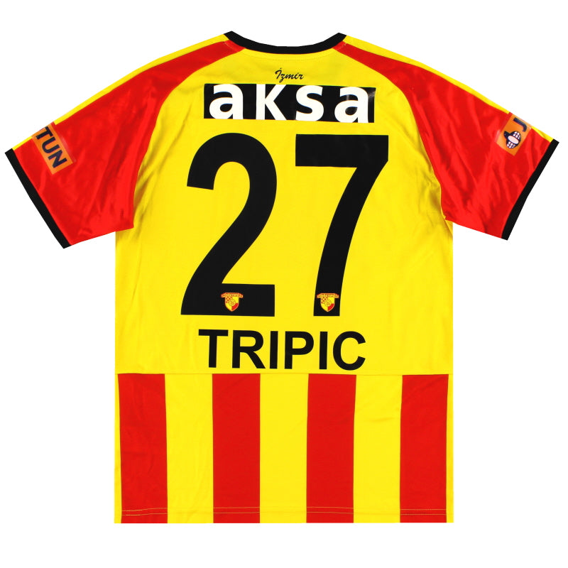 2019-20 Goztepe Puma Player Issue Home Shirt Tripic #27 *As New* S