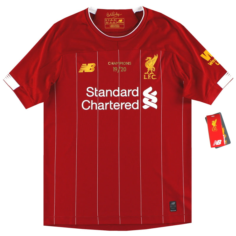 2019-20 Liverpool New Balance 'Champions' Home Shirt *w/tags* XL