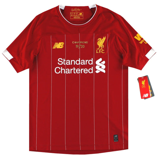2019-20 Liverpool New Balance 'Champions' Home Shirt *w/tags* XL