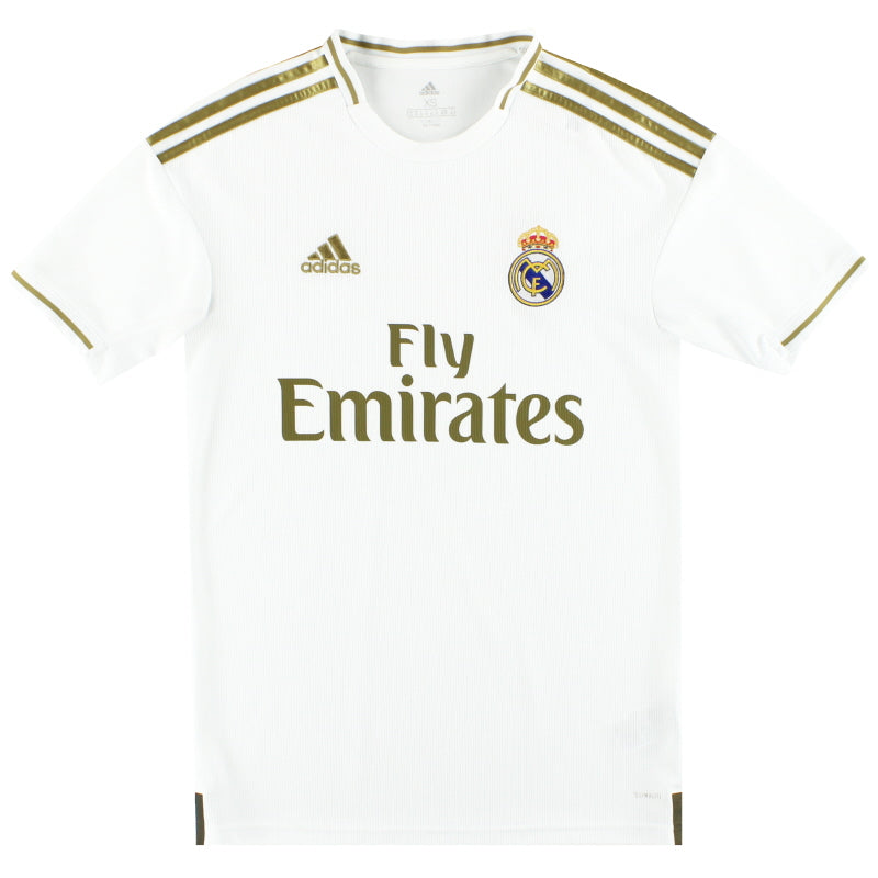 2019-20 Real Madrid adidas Home Shirt L.Boys