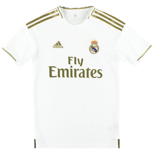2019-20 Real Madrid adidas Home Shirt L.Boys