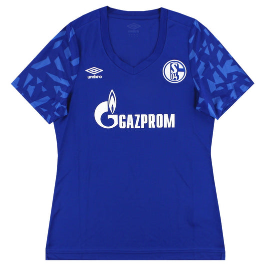 2019-20 Schalke Umbro Home Shirt *As New* Womens 12 M