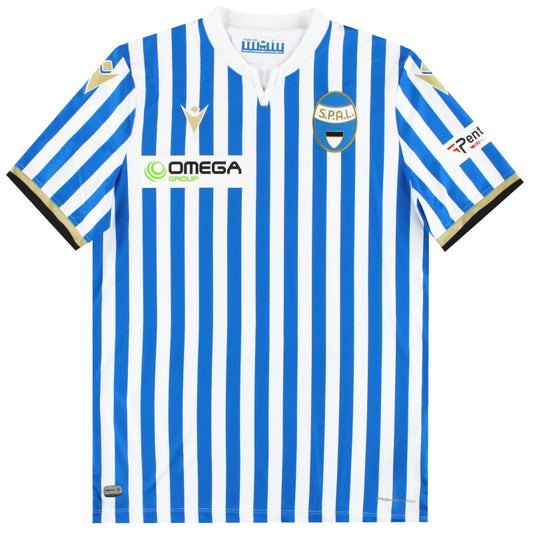 2019-20 SPAL Macron Home Shirt *As New* M