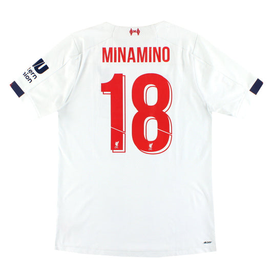 2019-20 Liverpool New Balance Elite Away Shirt Minamino #18 XL