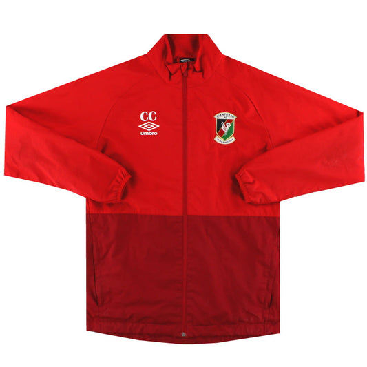 2020-21 Glentoran Umbro Track Jacket 'CC' M